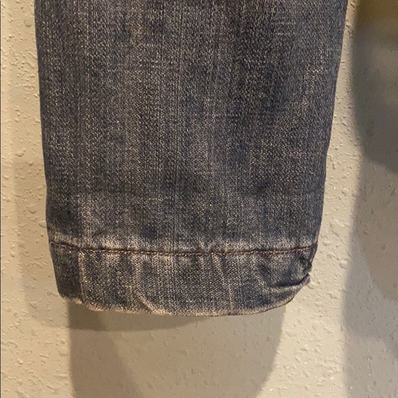 Abercrombie and Fitch faux fur quilted Jean jacket - Picture 4 of 8